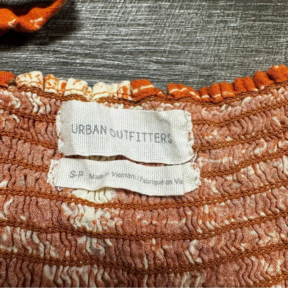 Urban Outfitters Jolene Linen Mini Dress Size Small